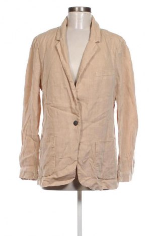 Damen Blazer Zara, Größe L, Farbe Beige, Preis 13,99 €