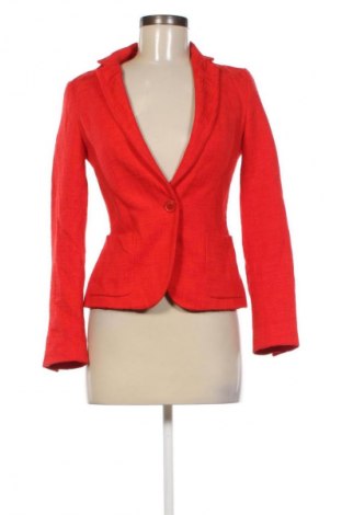 Damen Blazer Zara, Größe XS, Farbe Rot, Preis 33,79 €