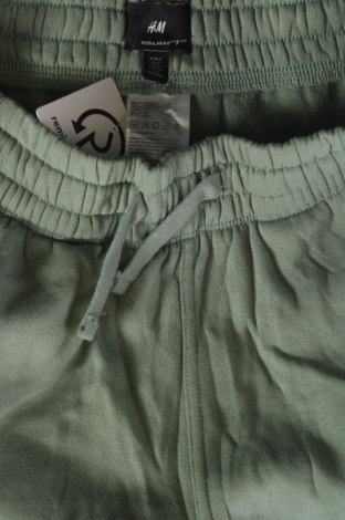 Pantaloni trening de femei H&M, Mărime S, Culoare Verde, Preț 95,99 Lei