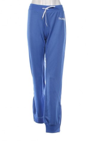 Damen Sporthose Hummel, Größe L, Farbe Blau, Preis 8,49 €