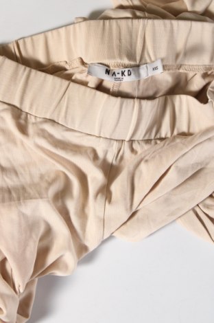 Damen Sporthose NA-KD, Größe XXS, Farbe Beige, Preis € 5,99