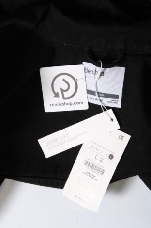 Geacă de femei Bershka, Mărime L, Culoare Negru, Preț 125,31 Lei