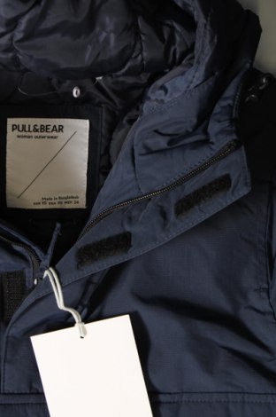 Дамско яке Pull&Bear, Размер XS, Цвят Син, Цена 34,99 лв.