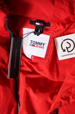 Дамско яке Tommy Jeans, Размер XL, Цвят Червен, Цена 228,99 лв.