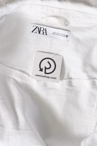 Дамско яке Zara, Размер S, Цвят Бял, Цена 26,99 лв.