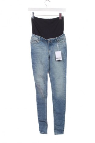 Umstandsjeans Pieces, Größe XS, Farbe Blau, Preis € 53,79