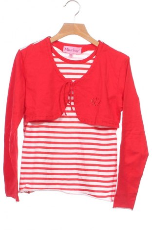 Kinder Shirt, Größe 6-7y/ 122-128 cm, Farbe Rot, Preis 3,99 €