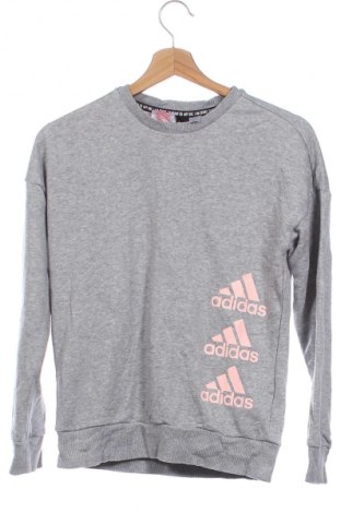 Kinder Shirt Adidas, Größe 11-12y/ 152-158 cm, Farbe Grau, Preis 9,49 €