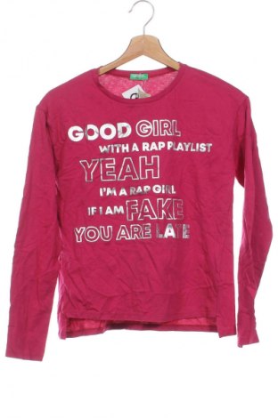 Kinder Shirt United Colors Of Benetton, Größe 11-12y/ 152-158 cm, Farbe Rosa, Preis € 17,99