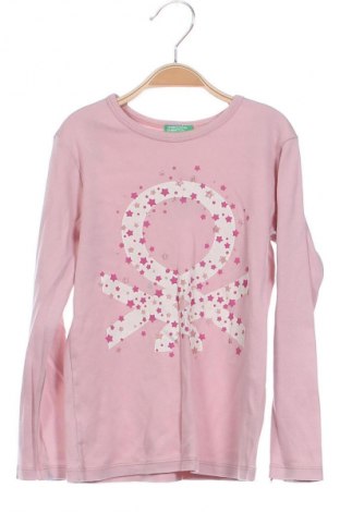 Kinder Shirt United Colors Of Benetton, Größe 6-7y/ 122-128 cm, Farbe Aschrosa, Preis € 7,49