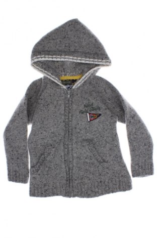 Kinder Strickjacke Chicco, Größe 18-24m/ 86-98 cm, Farbe Grau, Preis 6,49 €