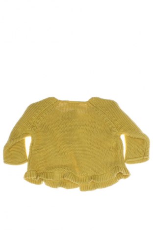 Kinder Strickjacke Next, Größe 3-6m/ 62-68 cm, Farbe Gelb, Preis 12,79 €