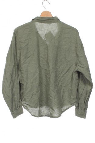 Cămașă pentru copii H&M, Mărime 14-15y/ 168-170 cm, Culoare Verde, Preț 19,99 Lei