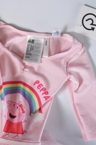 Детска рокля H&M, Размер 18-24m/ 86-98 см, Цвят Розов, Цена 12,99 лв.