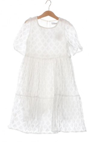 Kinderkleid Reserved, Größe 7-8y/ 128-134 cm, Farbe Weiß, Preis 7,99 €