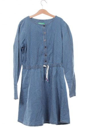 Kinderkleid United Colors Of Benetton, Größe 12-13y/ 158-164 cm, Farbe Blau, Preis € 8,99