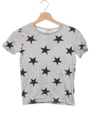 Kinder T-Shirt H&M, Größe 6-7y/ 122-128 cm, Farbe Grau, Preis 4,49 €