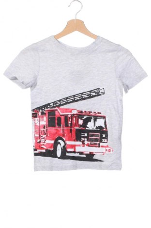 Dziecięcy T-shirt H&M, Rozmiar 6-7y/ 122-128 cm, Kolor Szary, Cena 16,49 zł