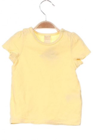 Dziecięcy T-shirt H&M, Rozmiar 9-12m/ 74-80 cm, Kolor Żółty, Cena 16,99 zł