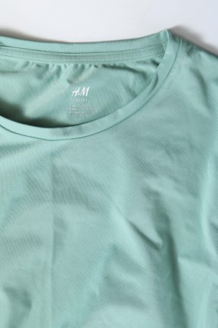 Tricou pentru copii H&M Sport, Mărime 15-18y/ 170-176 cm, Culoare Verde, Preț 50,97 Lei