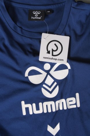 Dziecięcy T-shirt Hummel, Rozmiar 10-11y/ 146-152 cm, Kolor Niebieski, Cena 51,49 zł