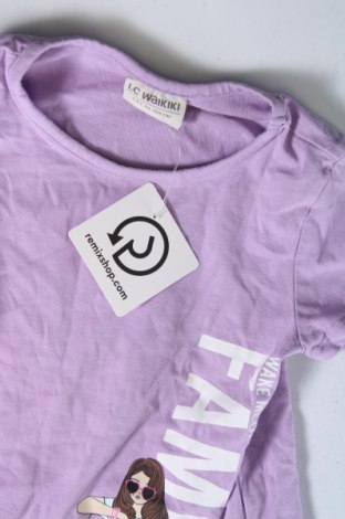 Kinder T-Shirt LC Waikiki, Größe 2-3y/ 98-104 cm, Farbe Lila, Preis € 3,99