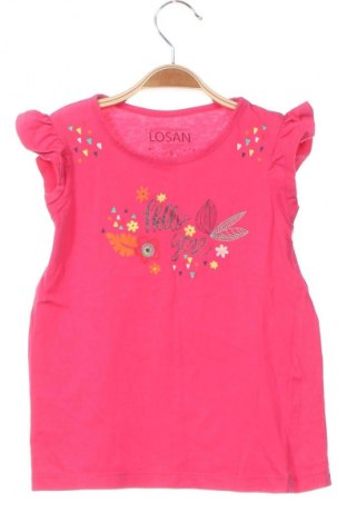 Tricou pentru copii Losan, Mărime 4-5y/ 110-116 cm, Culoare Roz, Preț 18,99 Lei