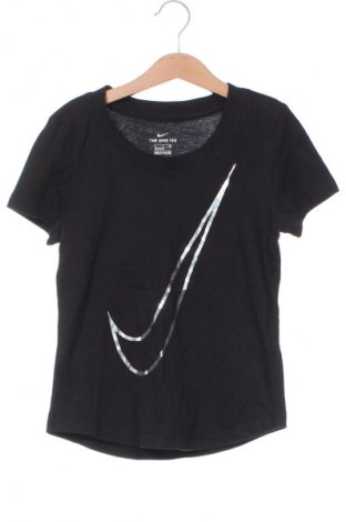 Kinder T-Shirt Nike, Größe 7-8y/ 128-134 cm, Farbe Schwarz, Preis 15,49 €