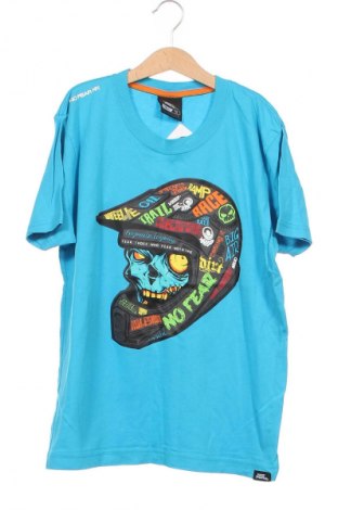 Kinder T-Shirt No Fear, Größe 12-13y/ 158-164 cm, Farbe Blau, Preis € 7,67