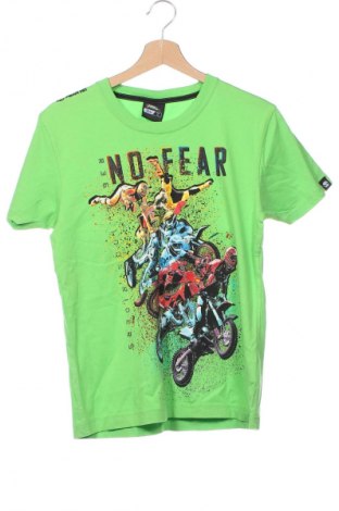 Kinder T-Shirt No Fear, Größe 12-13y/ 158-164 cm, Farbe Grün, Preis 7,67 €