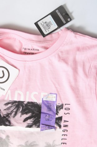 Kinder T-Shirt Primark, Größe 7-8y/ 128-134 cm, Farbe Rosa, Preis 4,99 €