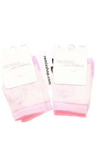 Kinder Socken Du Pareil Au Meme, Größe 12-18m/ 80-86 cm, Farbe Rosa, Preis 9,49 €