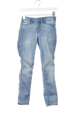 Dziecięce jeansy H&M, Rozmiar 8-9y/ 134-140 cm, Kolor Niebieski, Cena 44,99 zł