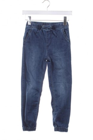 Dziecięce jeansy H&M, Rozmiar 7-8y/ 128-134 cm, Kolor Niebieski, Cena 46,99 zł