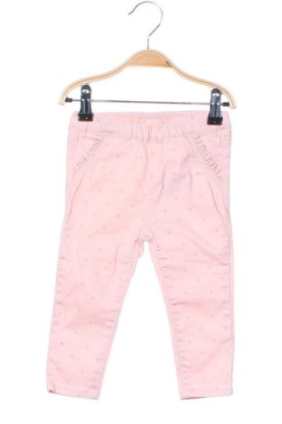 Kinderjeans H&M, Größe 12-18m/ 80-86 cm, Farbe Rosa, Preis 9,99 €