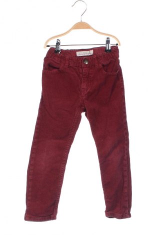 Pantaloni de catifea reiată, pentru copii H&M L.O.G.G., Mărime 4-5y/ 110-116 cm, Culoare Roșu, Preț 29,99 Lei