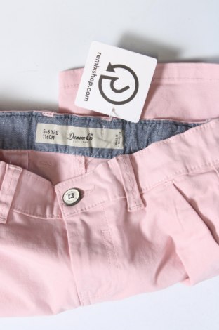 Kinder Shorts Denim Co., Größe 5-6y/ 116-122 cm, Farbe Rosa, Preis 7,12 €