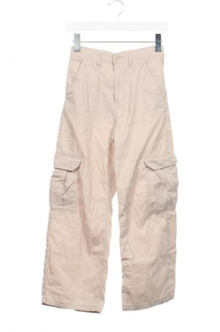 Pantaloni pentru copii H&M, Mărime 11-12y/ 152-158 cm, Culoare Bej, Preț 27,99 Lei