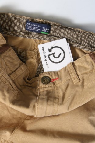 Pantaloni pentru copii Reserved, Mărime 8-9y/ 134-140 cm, Culoare Bej, Preț 31,99 Lei