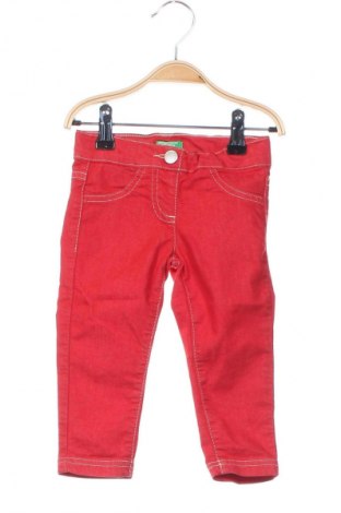 Kinderhose United Colors Of Benetton, Größe 12-18m/ 80-86 cm, Farbe Rot, Preis € 7,99