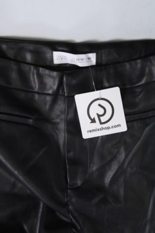 Pantaloni pentru copii Zara, Mărime 13-14y/ 164-168 cm, Culoare Negru, Preț 46,49 Lei