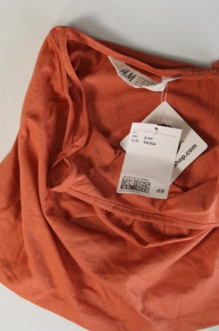 Kinder Top H&M, Größe 2-3y/ 98-104 cm, Farbe Orange, Preis 4,49 €