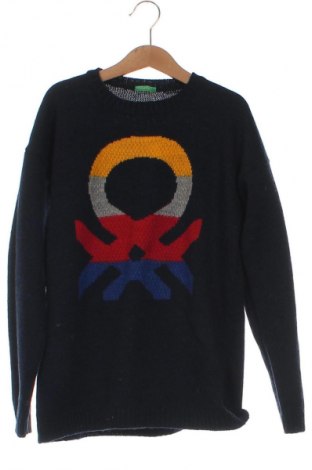 Dziecięcy sweter United Colors Of Benetton, Rozmiar 11-12y/ 152-158 cm, Kolor Niebieski, Cena 37,49 zł