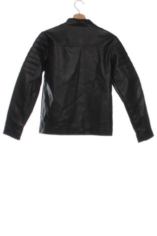 Kinder Lederjacke Sinsay, Größe 13-14y/ 164-168 cm, Farbe Schwarz, Preis 10,99 €