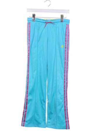 Kinder Sporthose Adidas, Größe 11-12y/ 152-158 cm, Farbe Blau, Preis 24,49 €