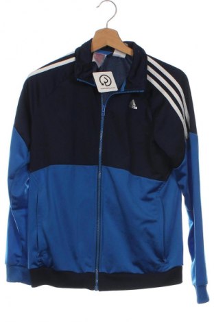 Bluză de trening, pentru copii Adidas, Mărime 13-14y/ 164-168 cm, Culoare Albastru, Preț 79,15 Lei