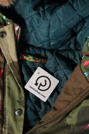 Kinderjacke Desigual, Größe 12-13y/ 158-164 cm, Farbe Grün, Preis € 24,57