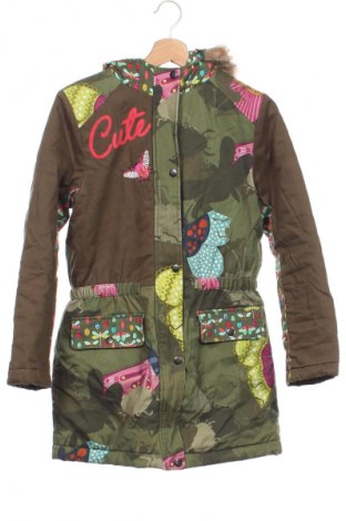 Kinderjacke Desigual, Größe 12-13y/ 158-164 cm, Farbe Grün, Preis 17,49 €