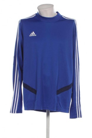 Ανδρική μπλούζα Adidas, Μέγεθος XL, Χρώμα Μπλέ, Τιμή 14,99 €