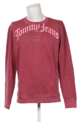 Мъжка блуза Tommy Jeans, Размер L, Цвят Пепел от рози, Цена 115,49 лв.